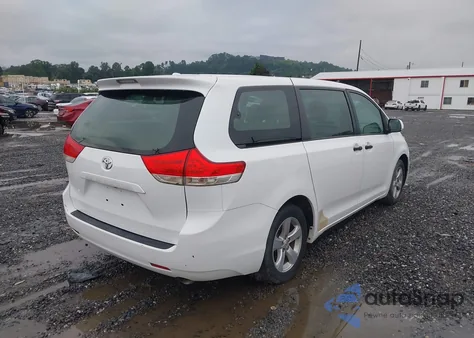 2014 Toyota Sienna from USA, damaged, VIN 5TDZK3DC1ES450560